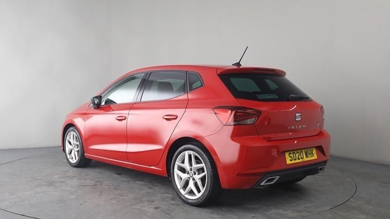 Used Seat Ibiza FR 95 HP (69 kW) 2020 Red Hatchback