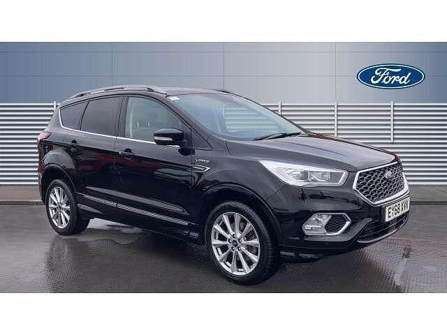 Black Used 2018 Ford Kuga Vignale SUV | £15,195 (Expensive) - Image 1/4