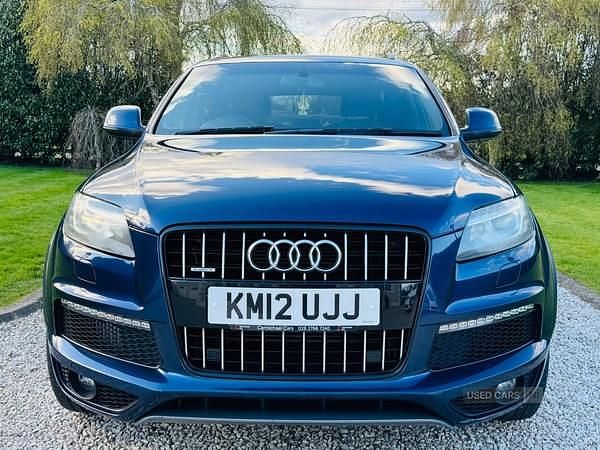 Used Audi Q7 S-line plus 204 HP (150 kW) 2012 Blue SUV