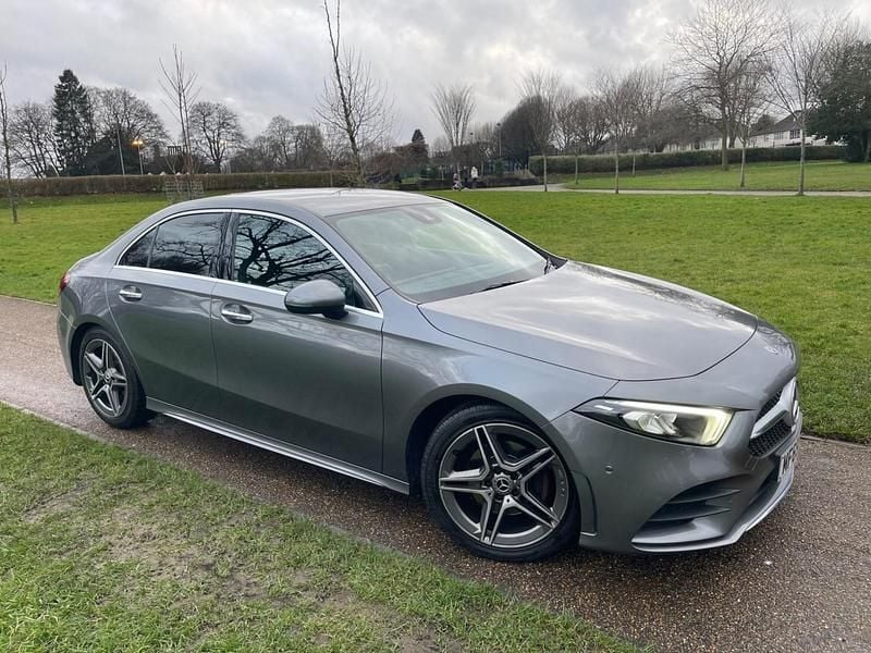 Grey Used 2019 Mercedes A200 AMG line Sedan | £12,490 (Good price) - Image 1/4