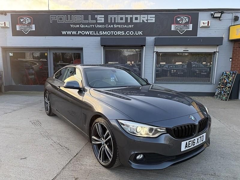 Used BMW 420 2016 Mineral grey Coupe