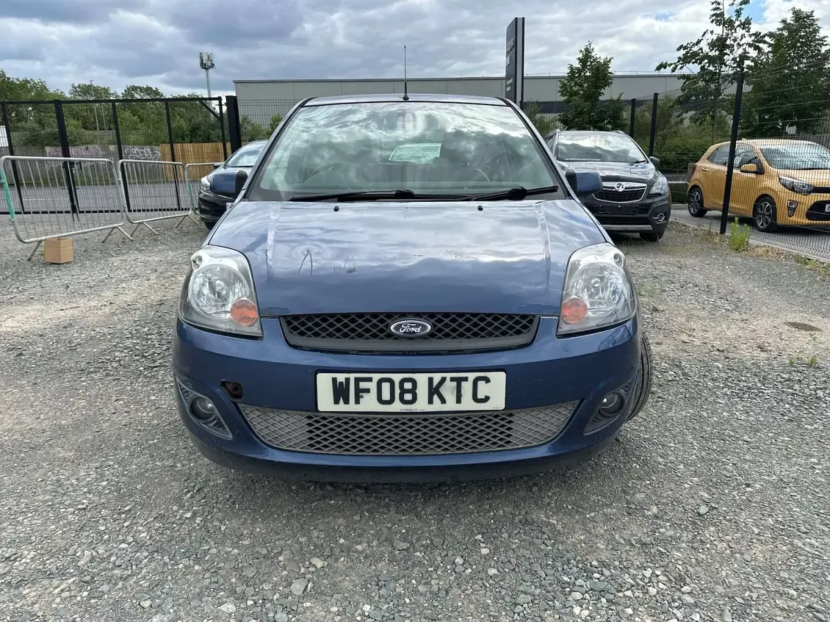 Used Ford Fiesta Ghia 2008 Blue Hatchback