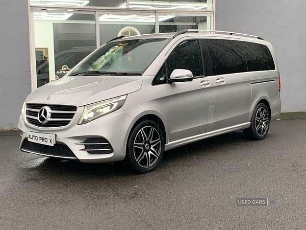 Used Mercedes V250 AMG line 2019 Silver MPV