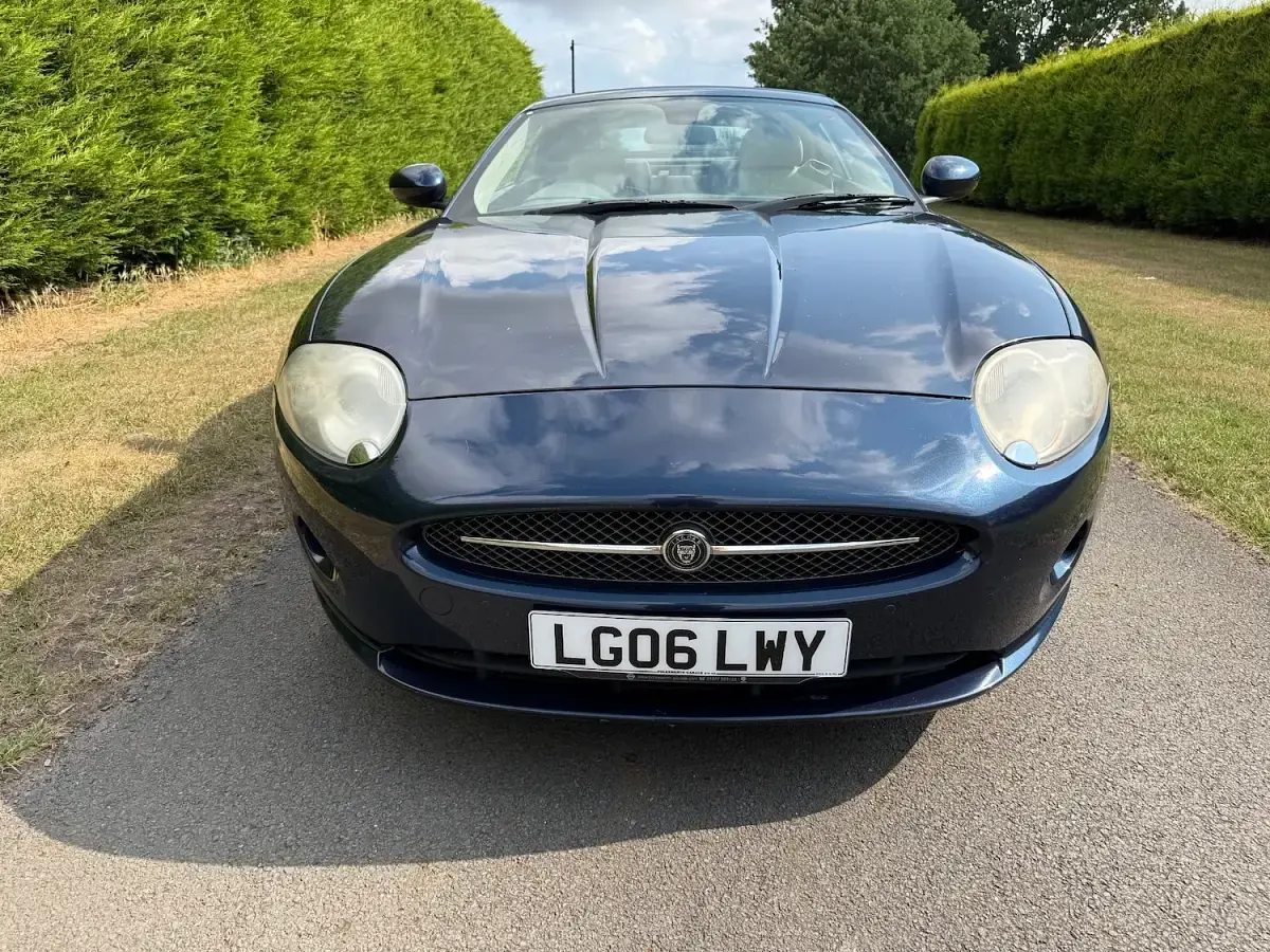 Used Jaguar XK 300 HP (220 kW) 2006 Blue Coupe