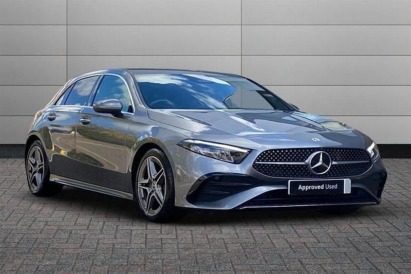 Mountain grey Used 2024 Mercedes A180 Executive Hatchback | £23,990 (Expensive) - Image 1/4