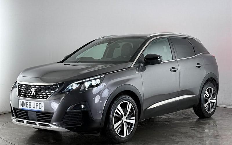 Used Peugeot 3008 GT-line 131 HP (96 kW) 2019 Grey SUV