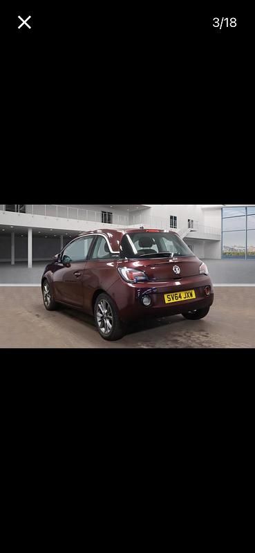 Used Vauxhall Adam Jam 2014 Red Hatchback