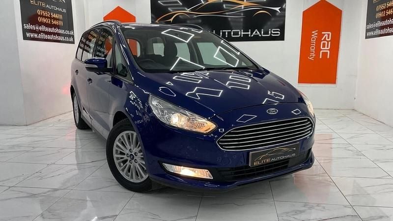 Blue Used 2018 Ford Galaxy Zetec MPV | £9,495 - Image 1/4