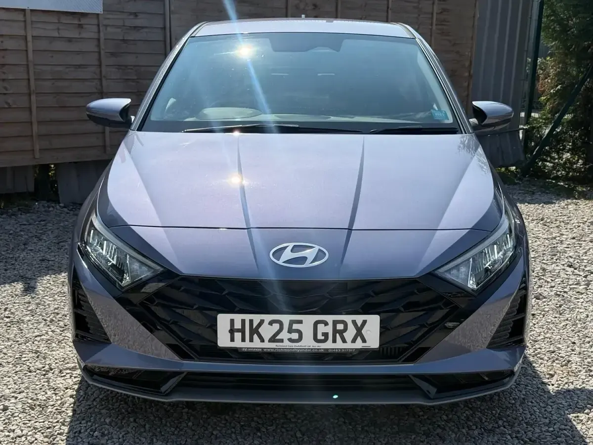 Used Hyundai i20 Premium 2025 Blue Hatchback