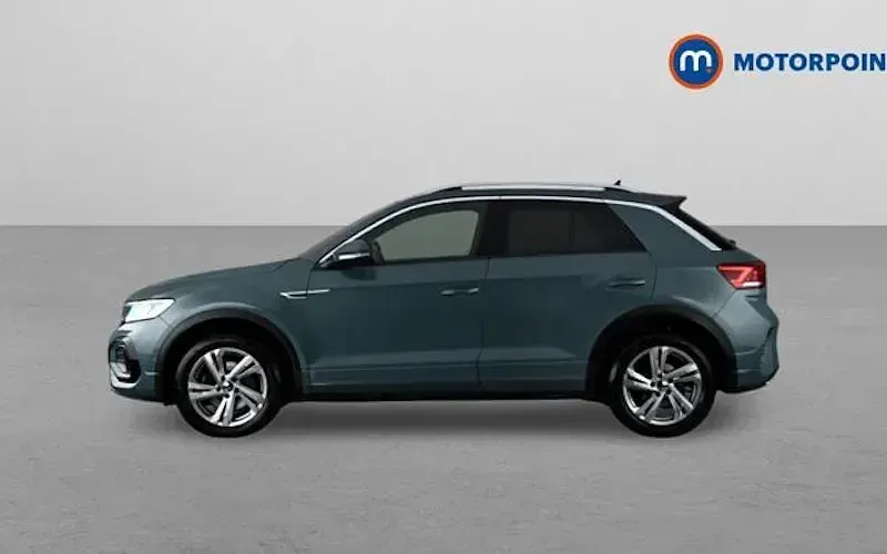 Used VW T-Roc R-line 190 HP (139 kW) 2023 Blue SUV