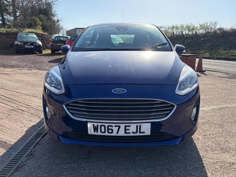 Used Ford Fiesta Zetec 2018 Blue Hatchback