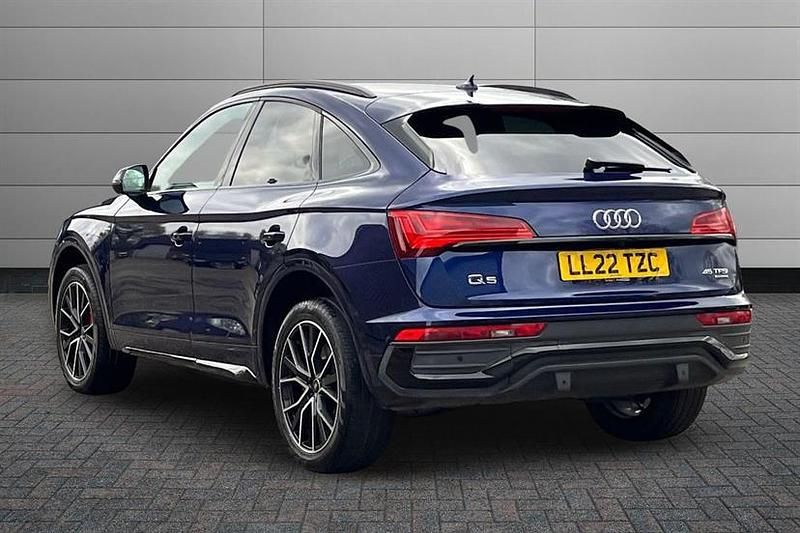 Used Audi Q5 Advanced 265 HP (194 kW) 2022 Navarra blue SUV