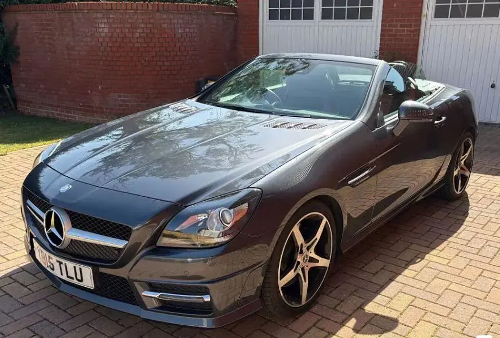 Used Mercedes SLK250 AMG 204 HP (150 kW) 2015 Grey Cabriolet
