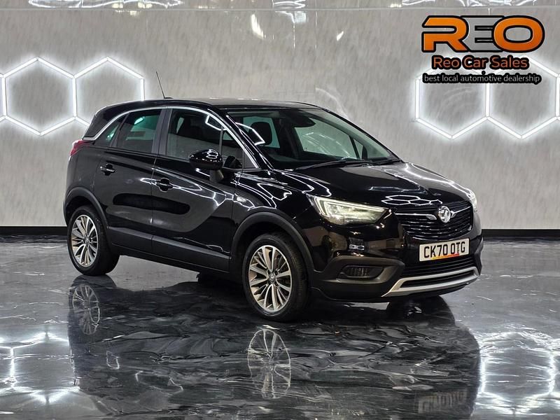 Used Vauxhall Crossland X 110 HP (80 kW) 2020 Black SUV