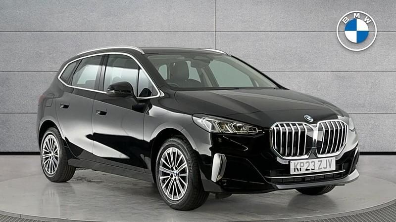 Black Used 2023 BMW 220 Active Tourer Luxury Line MPV | £24,850 (Fair price) - Image 1/4