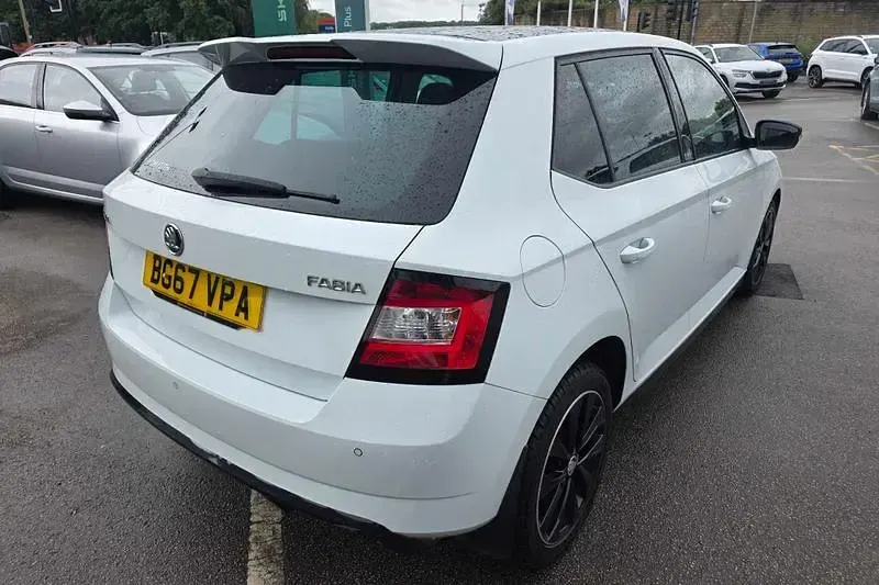 Used Skoda Fabia Monte Carlo 2018 White Hatchback