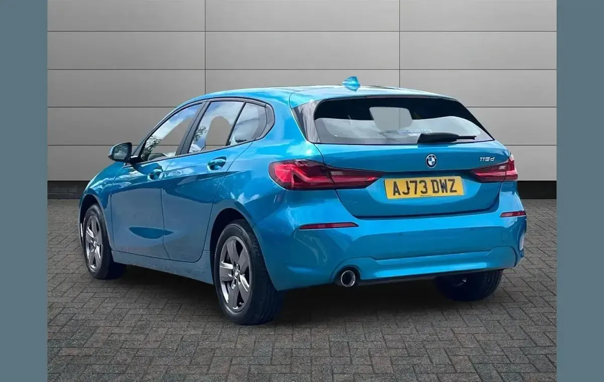 Used BMW 116 Comfort Edition 113 HP (83 kW) 2024 Blue Hatchback