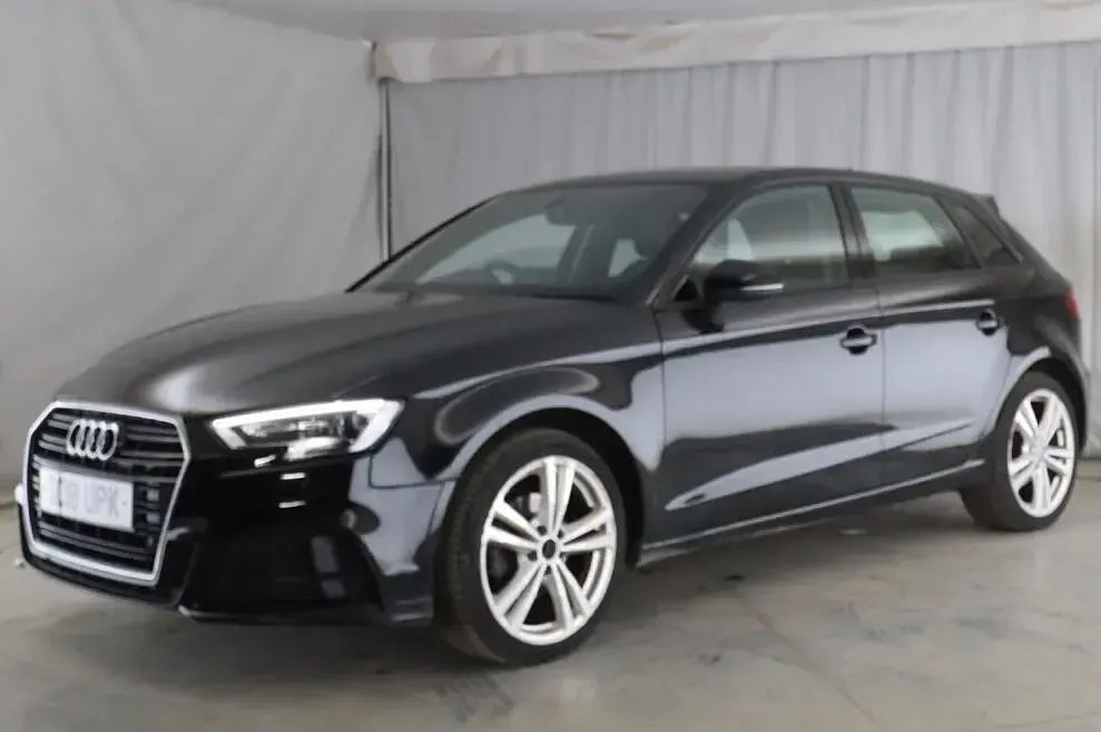 Used Audi A3 150 HP (110 kW) 2018 Black Sedan