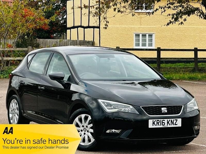 Black Used 2016 Seat Leon SE Hatchback | £10,490 (Fair price) - Image 1/3