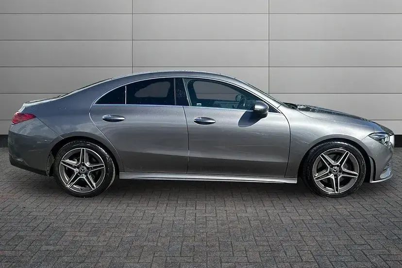Used Mercedes CLA220 AMG Line Premium Plus 190 HP (139 kW) 2021 Mountain grey Sedan