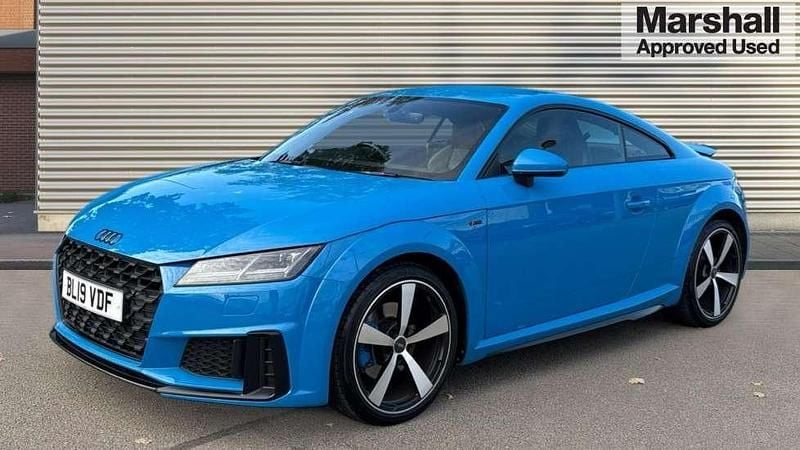 Blue Used 2019 Audi TT S-Line Coupe | £19,290 (Good price) - Image 1/4