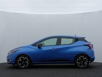Used Nissan Micra Acenta 92 HP (67 kW) 2021 Blue Hatchback