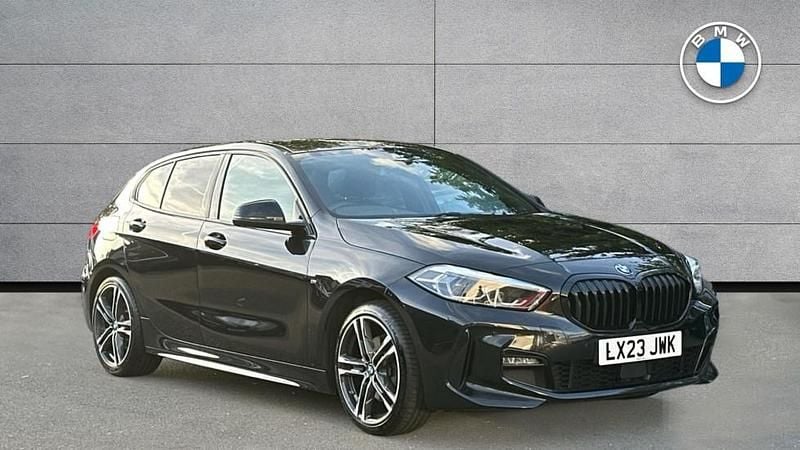 Black Used 2023 BMW 118 M Sport Hatchback | £19,944 (Good price) - Image 1/4