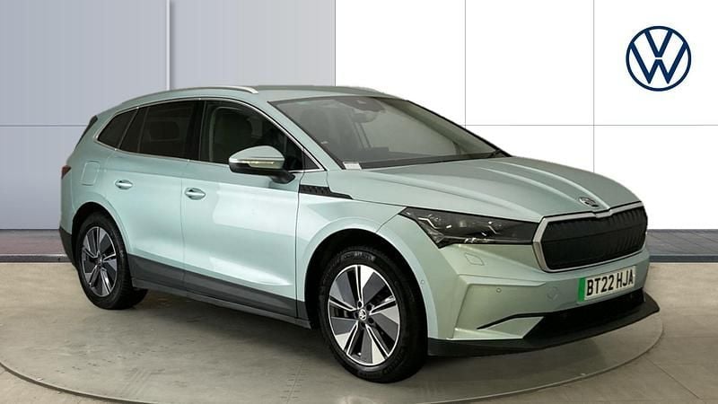 Silver Used 2022 Skoda Enyaq iV ecoSuite SUV | £22,696 (Fair price) - Image 1/3