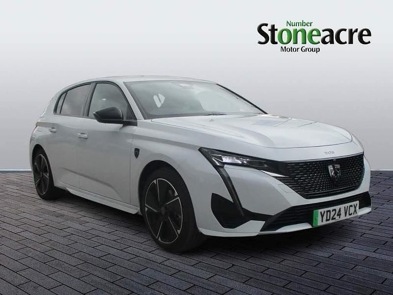 White Used 2024 Peugeot e-308 Hatchback | £22,995 (Fair price) - Image 1/2