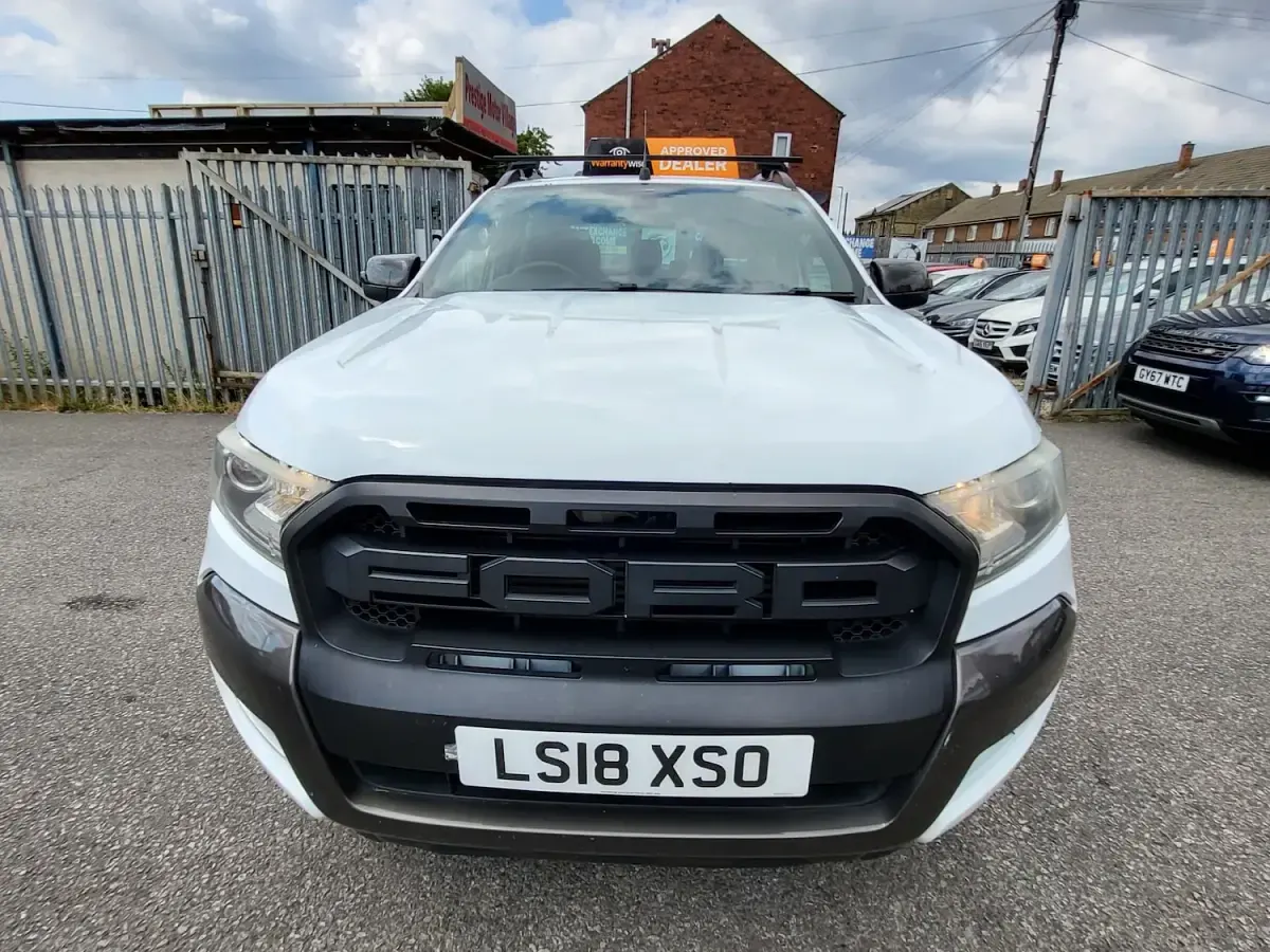 Used Ford Ranger Wildtrack 200 HP (147 kW) 2018 White Pickup