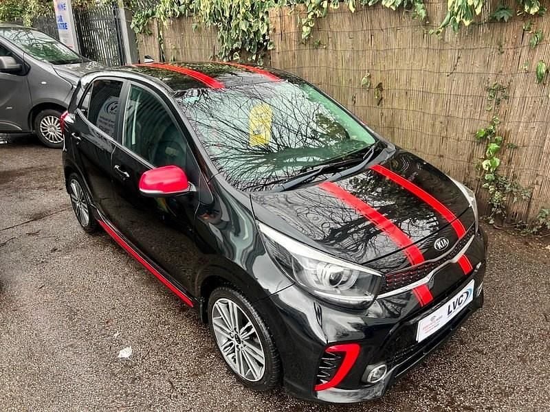 Used Kia Picanto GT-Line 84 HP (61 kW) 2018 Black Hatchback