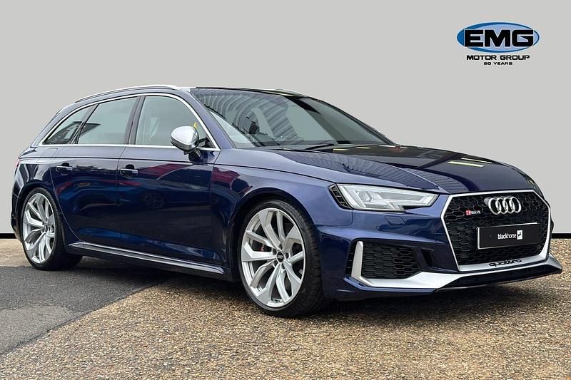 Blue Used 2018 Audi RS4 Advanced Estate | £38,375 (Good price) - Image 1/3