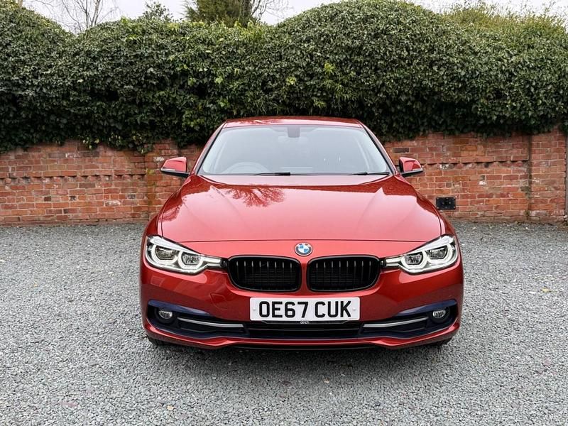 Used BMW 320 Sport Line 2017 Orange Sedan