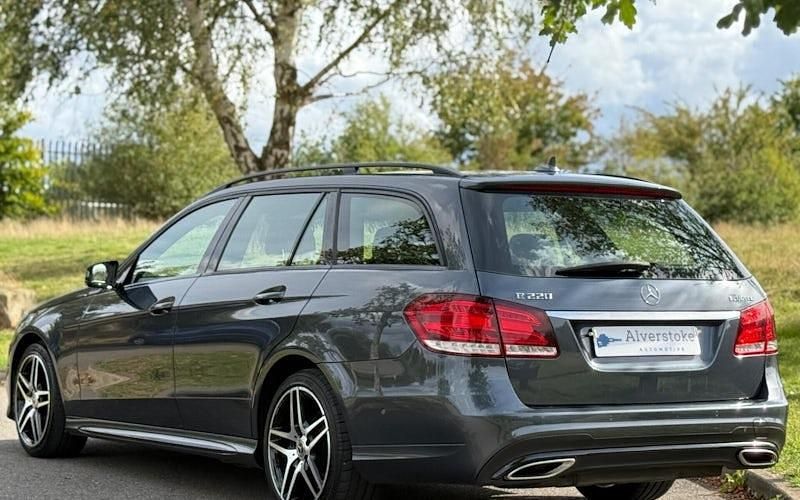 Used Mercedes E220 AMG 177 HP (130 kW) 2016 Grey Estate