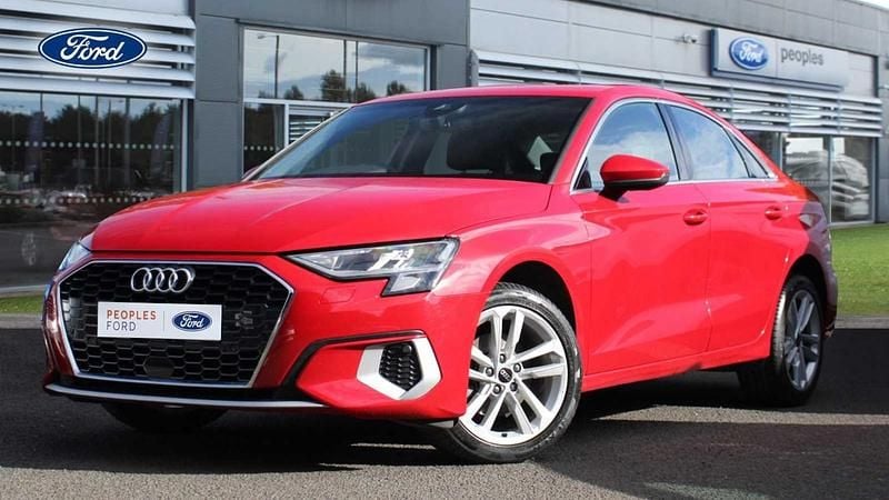 Red Used 2022 Audi A3 Sport Sedan | £17,900 (Good price) - Image 1/4