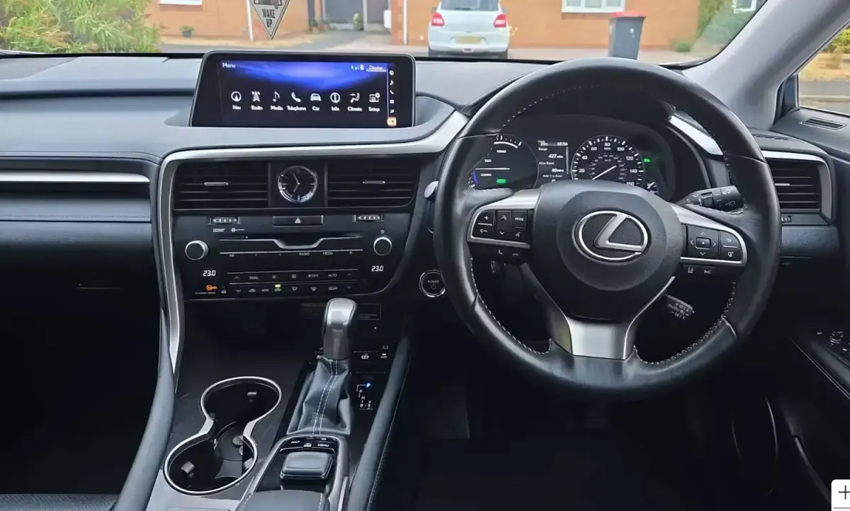 Used Lexus RX450h 2019 White SUV
