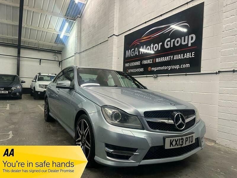 Silver Used 2013 Mercedes C250 AMG Sedan | £5,995 (Fair price) - Image 1/4