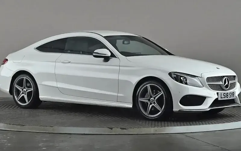 Używany Mercedes C200 AMG line 184 KM (135 kW) 2018 Coupe