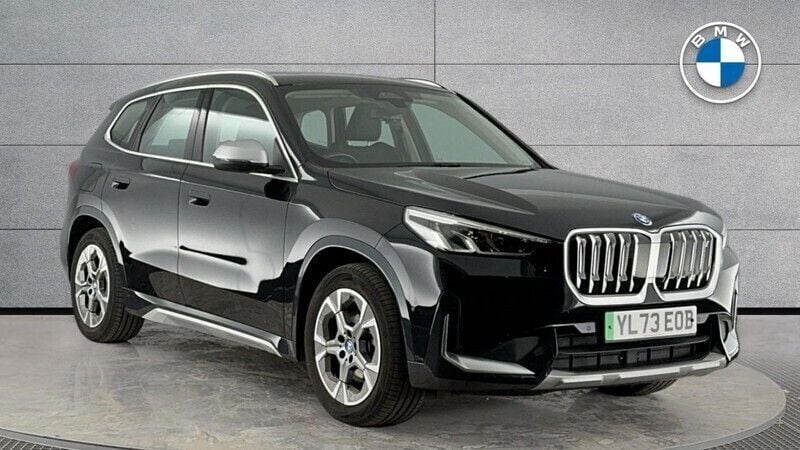 Black Used 2023 BMW iX1 xLine SUV | £28,480 (Fair price) - Image 1/4