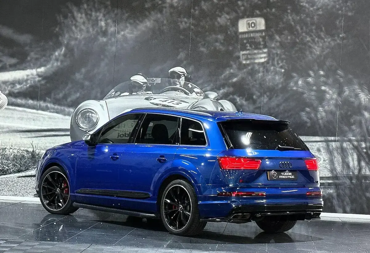 Used Audi SQ7 Comfort 435 HP (319 kW) 2017 Blue SUV