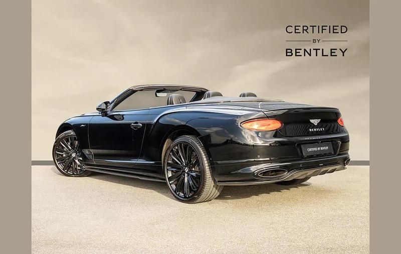 Used Bentley Continental GT Convertible 650 HP (478 kW) 2022 Black Cabriolet