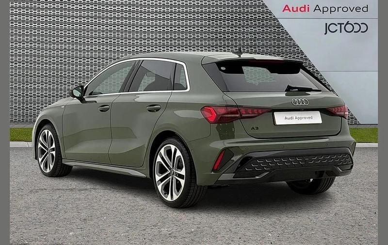 New Audi A3 S-Line 147 HP (108 kW) 2025 Green Hatchback