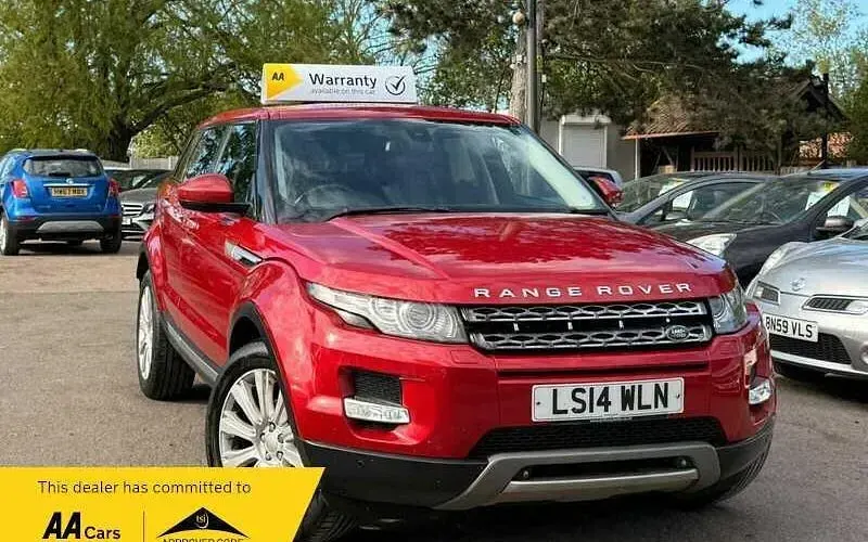 Used Land Rover Range Rover evoque Prestige 190 HP (139 kW) 2013 Red SUV
