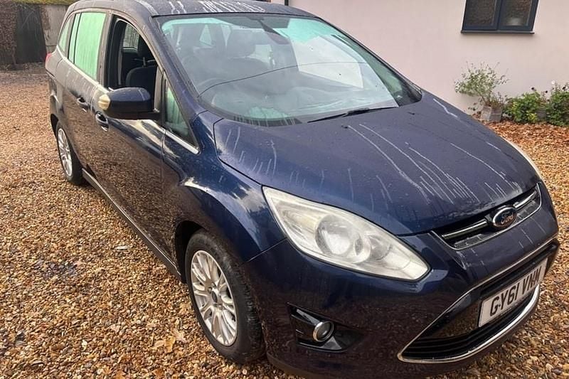Used Ford Grand C-Max Titanium 125 HP (91 kW) 2011 Blue MPV