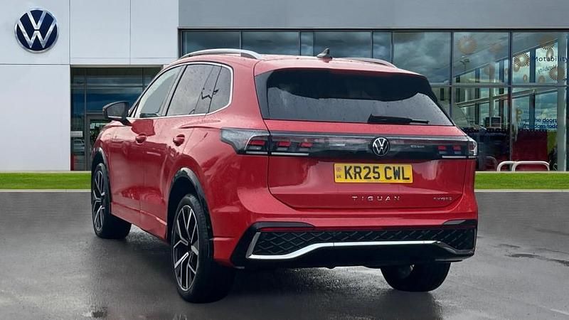 Used VW Tiguan R-line 272 HP (200 kW) 2025 Red SUV