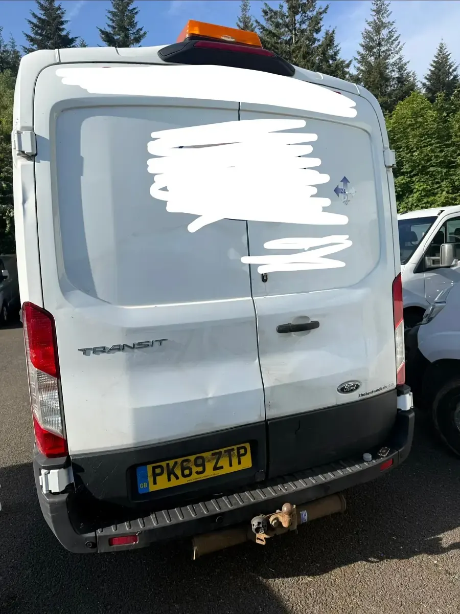Used Ford Transit Trend 130 HP (95 kW) 2019 White Van