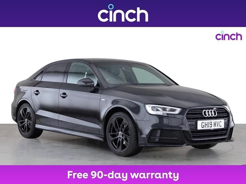 Black Used 2019 Audi A3 Black Edition Sedan | £17,699 (Fair price) - Image 1/3