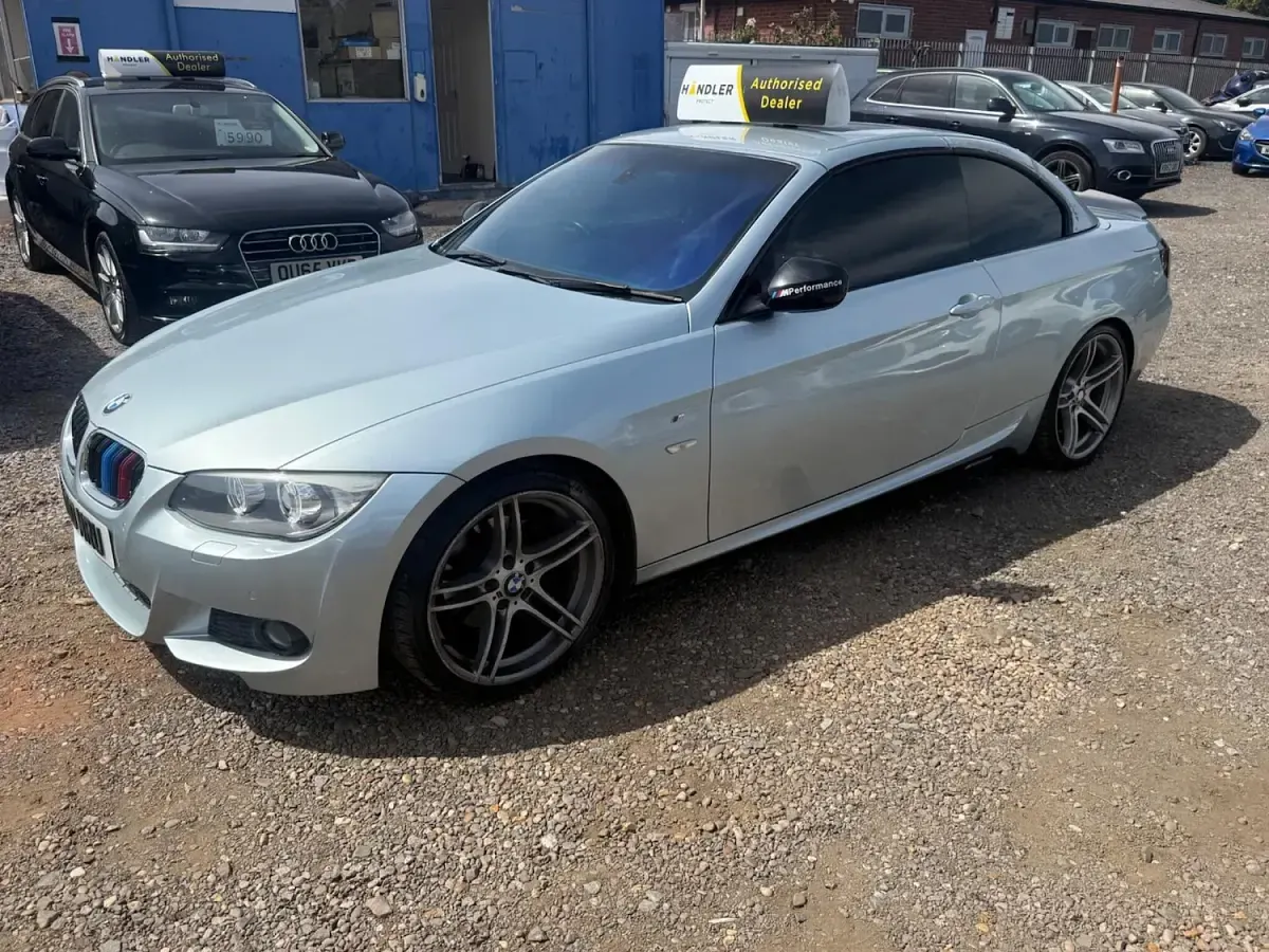 Used BMW 320 Cabriolet Sport Line 2012 Blue Cabriolet
