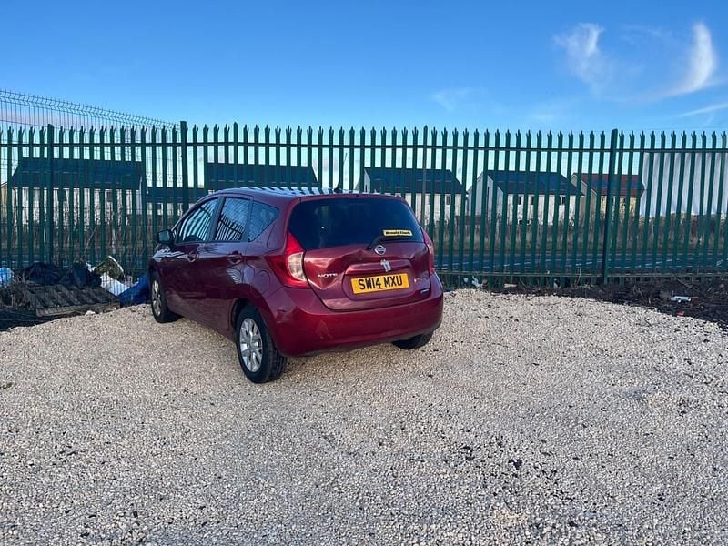 Used Nissan Note Acenta 2014 Red Hatchback