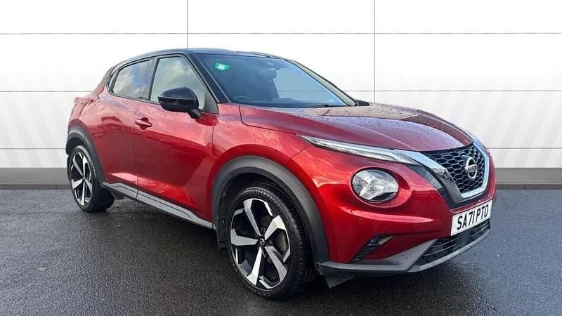 Red Used 2021 Nissan Juke Tekna SUV | £12,925 (Fair price) - Image 1/3